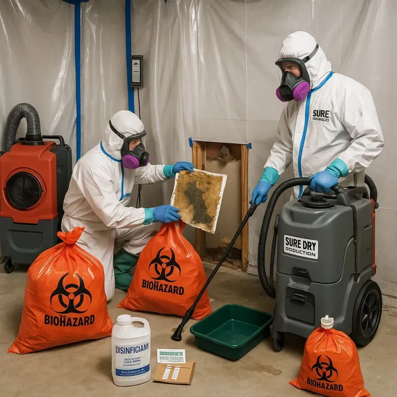 Contaminated Water Handling Protocols process in Rocky Mount, VA