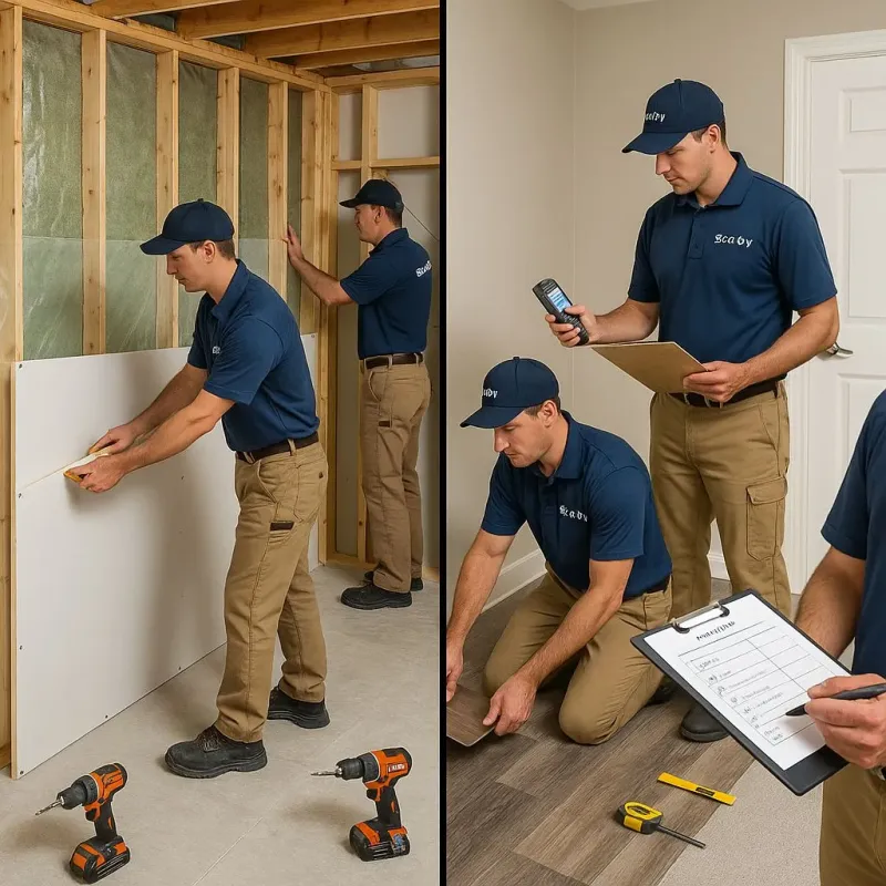 Repairs and Reconstruction process in Rocky Mount, VA